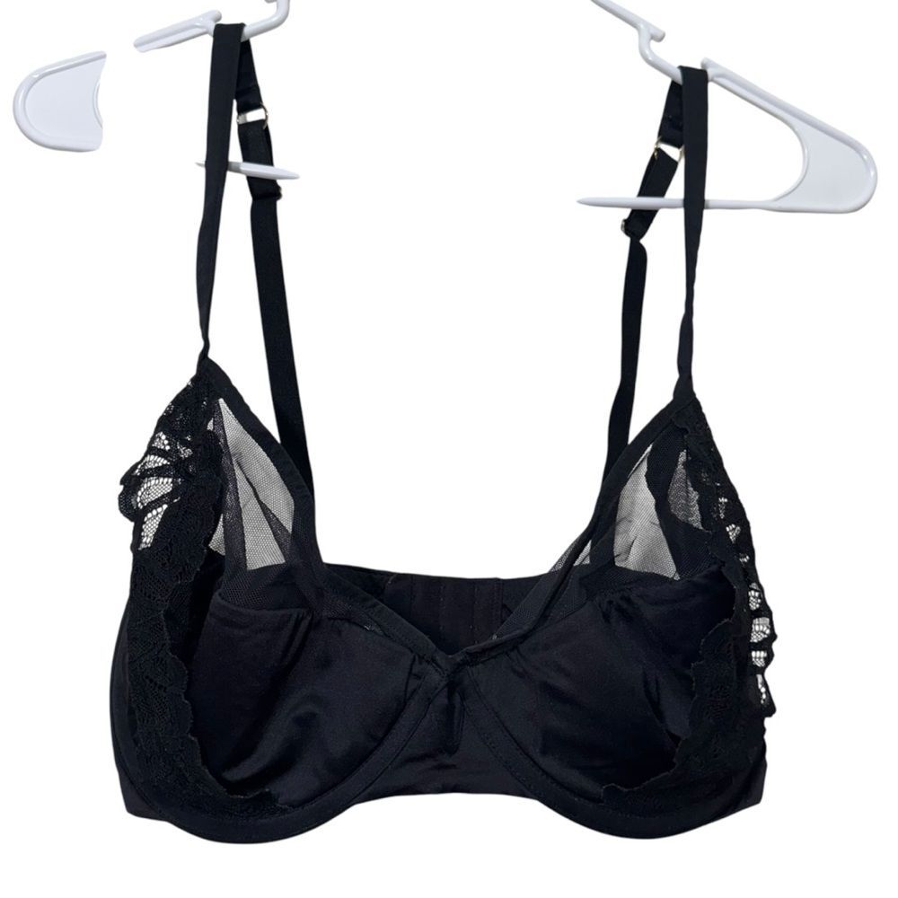 Savage X Fenty Black Lace 34C Bra